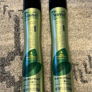 2 Suave Professionals Compressed Micro Mist Natural Hold #3 Hairspray 5.5 oz NEW